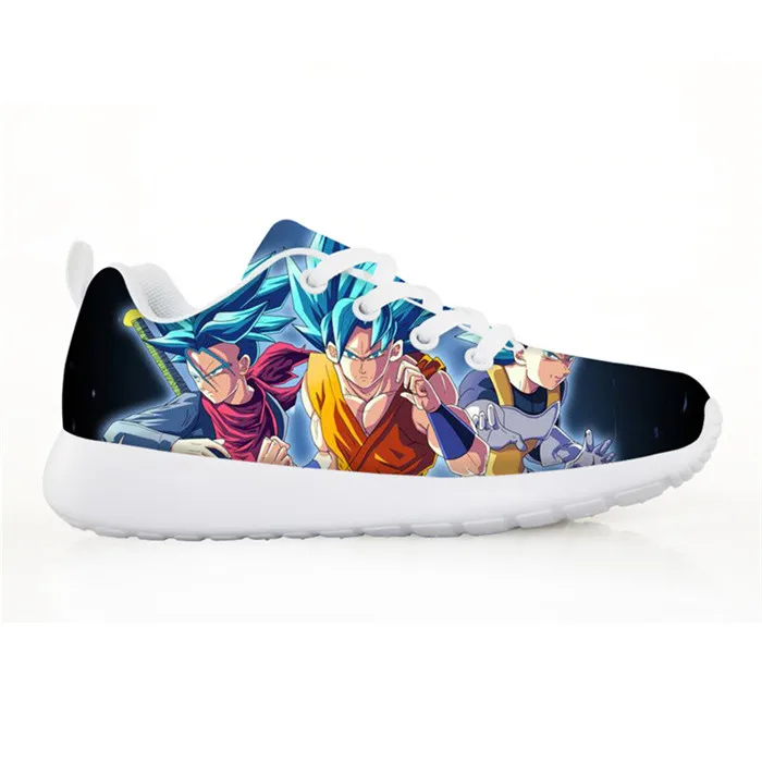 HYCOOL/детская обувь; спортивная обувь для бега; Dragon Ball Z; Детские уличные кроссовки для прогулок; спортивная обувь для мальчиков и девочек - Цвет: H2368BN