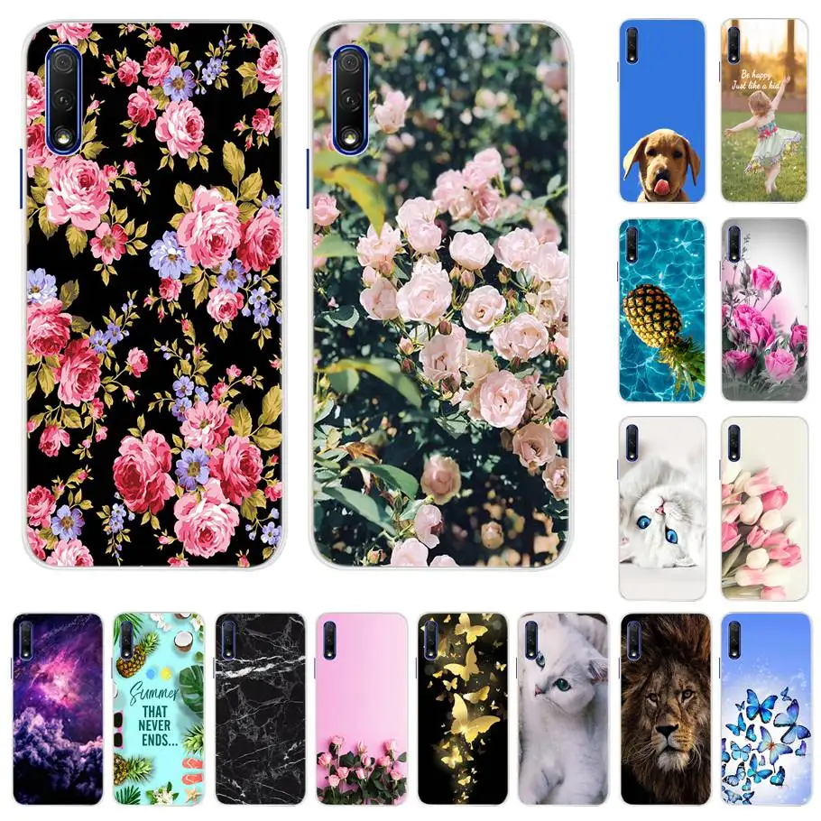 Мягкий силиконовый чехол для huawei honor 9x pro китайская версия coque бампер s |