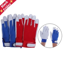 1 пара антистатические перчатки механические рабочие перчатки кожаные сварочные пальто тяжелые промышленные перчатки безопасные спортивные перчатки