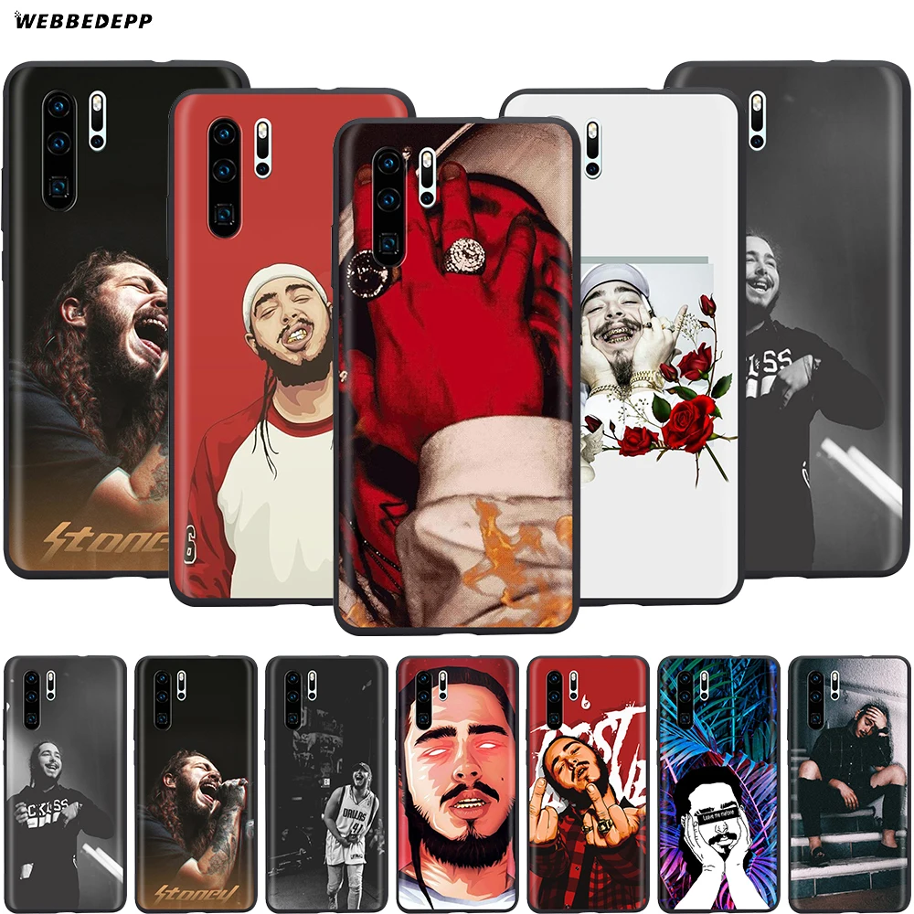 Webbedepp Post Malone чехол для Huawei Honor 6A 7A 7C 7X 8 8X 8C 9 9X 10 20 Lite Pro Note View | Мобильные телефоны и
