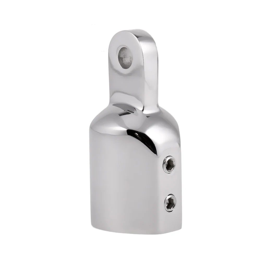 4 Pieces Marine Stainless Steel Eye End Cap Bimini Top Fitting Hardware 25mm 4 Pieces Marine Stainless Steel Eye End Cap Bimini Top Fitting Hardware 25mm