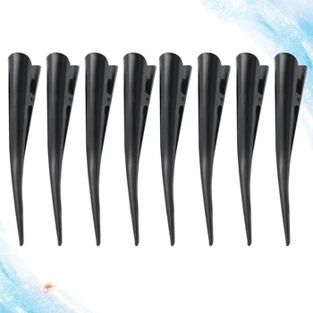 

8pcs Metal Hair Clips Duckbill Clip Seamless Clip Hair Separate Clips for Salon