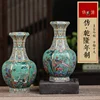 Jingdezhen Porcelain Vase Porch Ornaments Antique Official Enamel Porcelain Antique Collection Square Vase 2