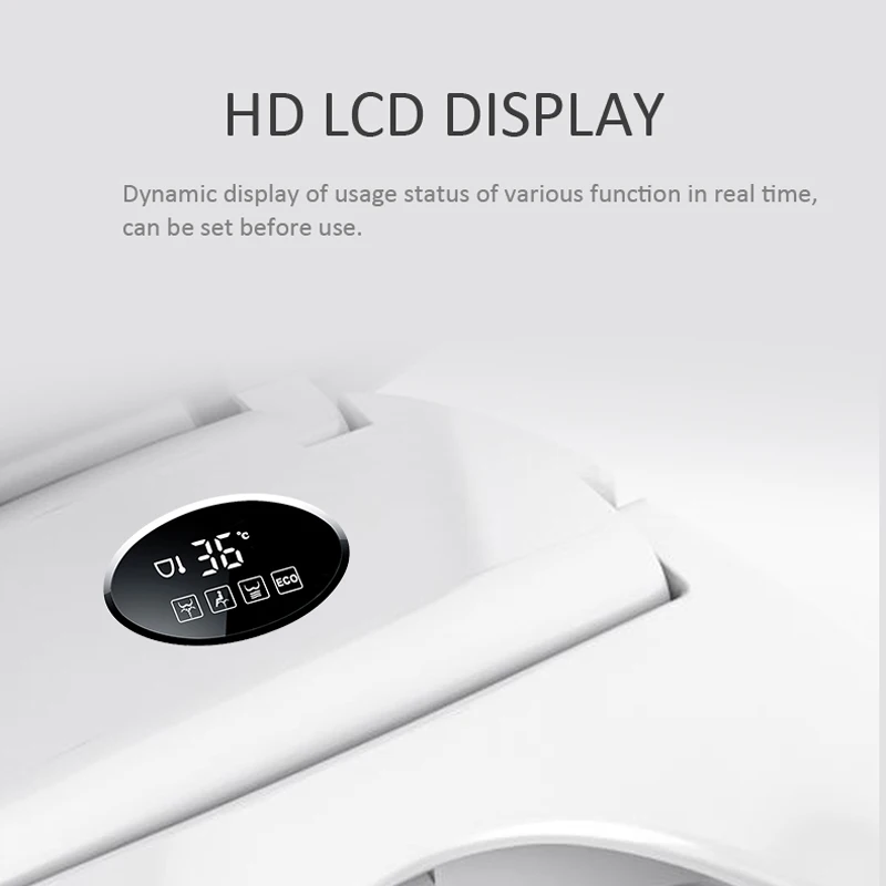 Ecofresh WC ڵ SPA Ʈ  Ʈ, Ʈ , LCD ÷  Ʈ Ŀ,  , O 