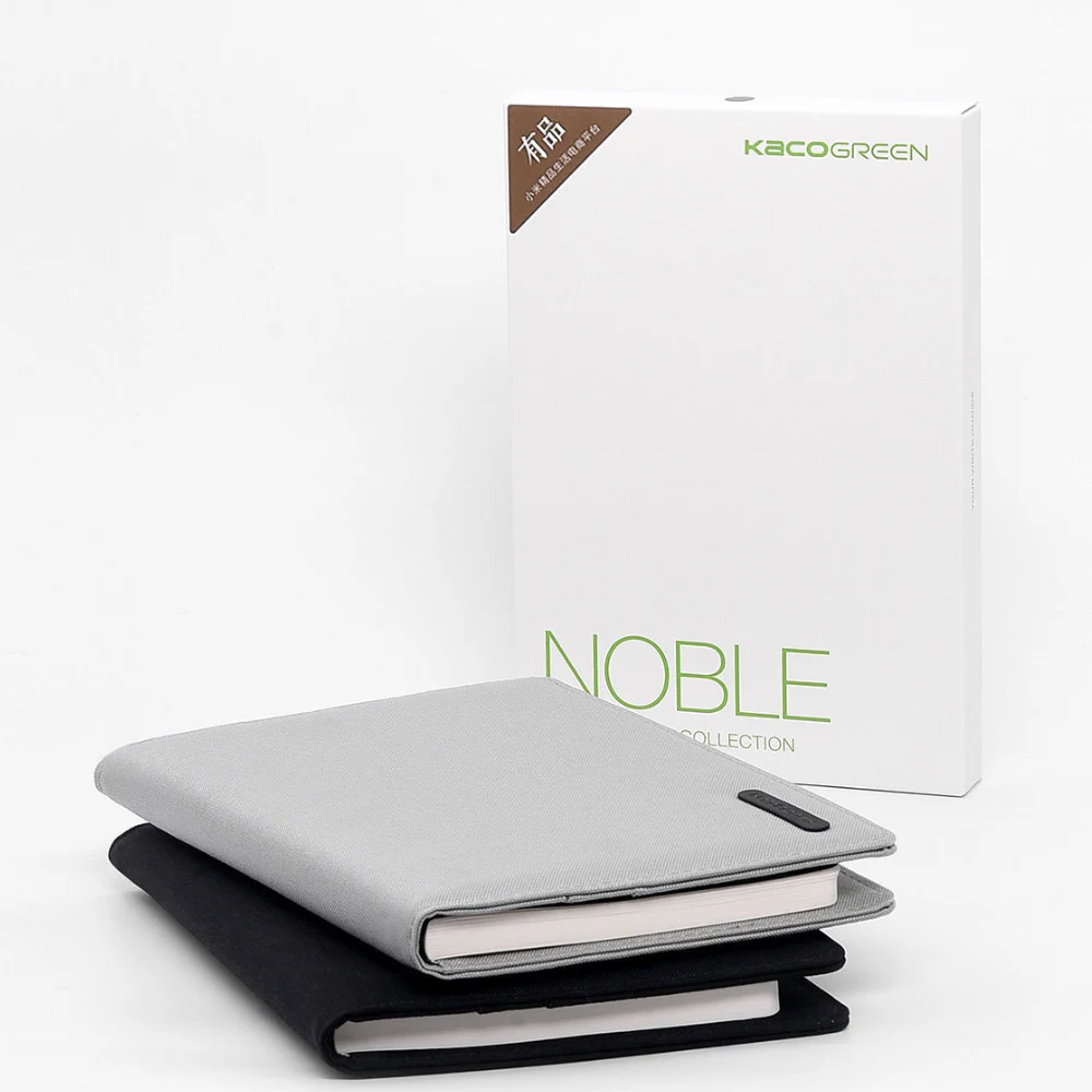 Xiaomi Mijia Kaco Noble paper NoteBook из искусственной кожи со слотом для карт, кошелек, блокнот для книг, дневник с ручкой-вывеской, подарок для бизнес-офиса