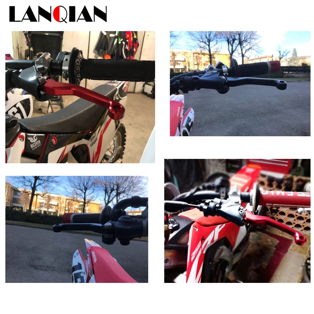 Для Honda CRF250X Dirt Bike тормозной рычаг сцепления CRF 250X 2004- 2008 2009 2010 2011 2012 2013 Аксессуары для мотоциклов