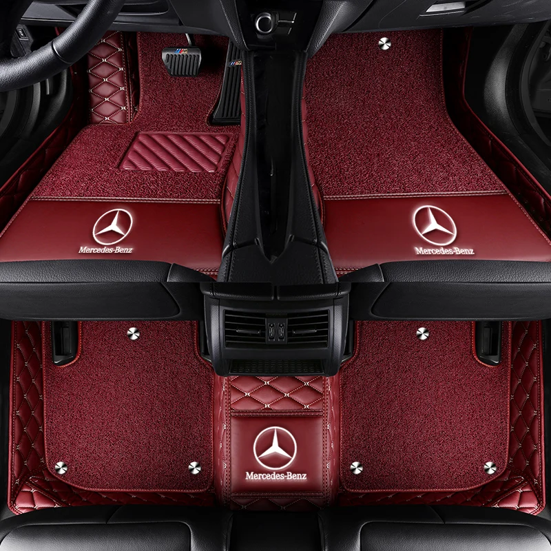 Автомобильный коврик для mercedes GLC 200 260 300 220d 250d 350e AMG Coupe аксессуары напольный