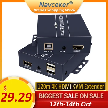 

2020 660ft IP Network HDMI Extender with IR 1080P HDMI Extender Transmitter Receiver over CAT5e CAT6 Rj45 Ports HDMI Extender