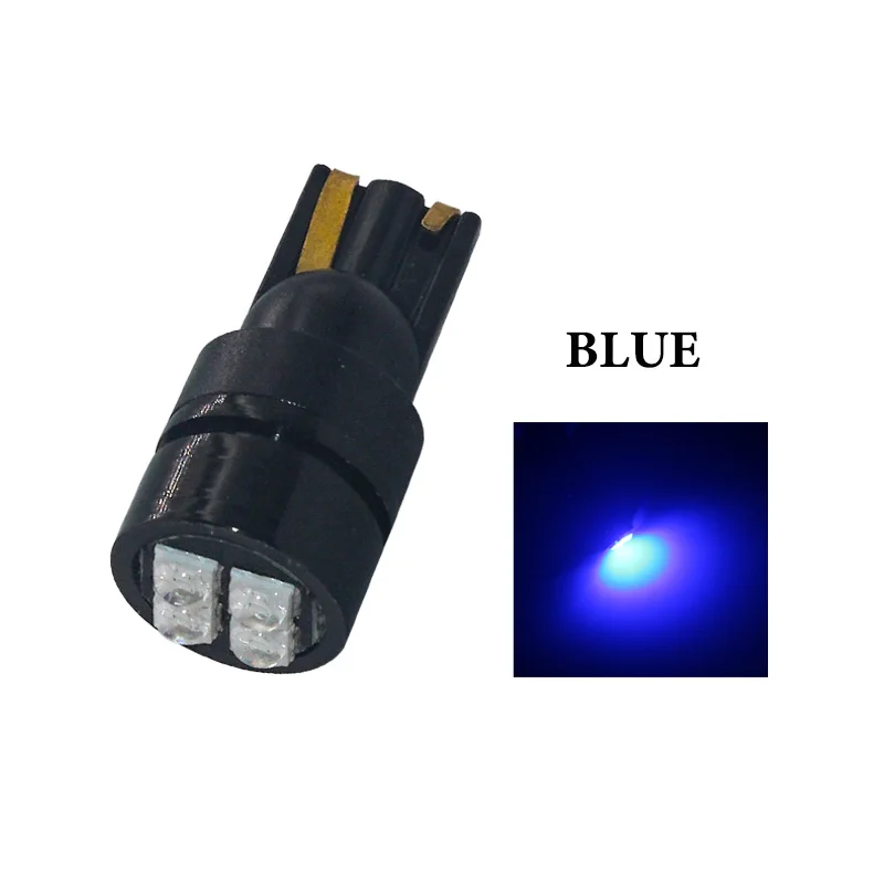 1 шт., новинка, T10 W5W WY5W 501 3030 168, высокое качество, супер яркий светодиодный светильник для чтения в автомобиле, Купольные огни, автомобильные габаритные огни, клиновые задние боковые лампы - Испускаемый цвет: Blue