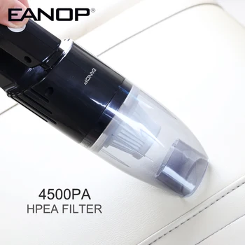

EANOP P800 Portable Wireless Vacuum Powerful Cyclone Suction Rechargeable Wet/Dry Auto for Car Home Pet Hair