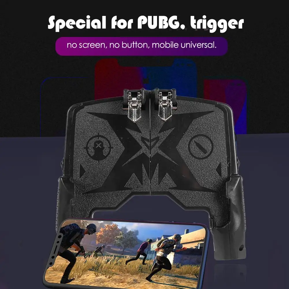 Игровой контроллер K21 PUBG L1R1 эргономичный джойстик с четырьмя пальцами для iOS и
