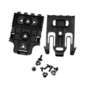 

Tactical Holster Adapter QLS 19 22 Quick Locking System Kit Black Gun Holster Accessories for Glock 17/USP/M9 Belt Platform Set