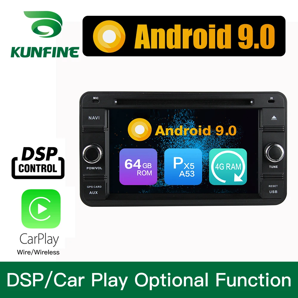 Excellent Android 9.0 Octa Core 4GB RAM 64GB ROM Car DVD GPS Navigation Multimedia Player Stereo for Suzuki Jimny 2007-2013 Radio Headunit 2