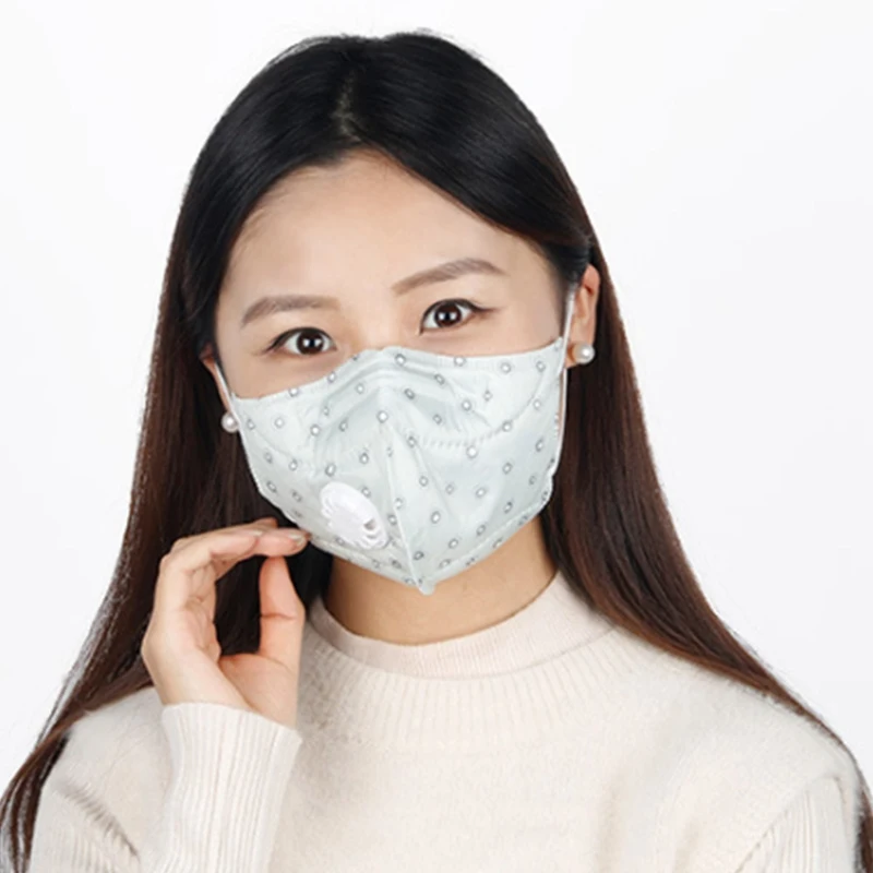 5pcs Fold Disposable Dust Cute Mask Respirator Dust-proof Work Safety Mask For DIY House Clean Carpenter Builder Polishing
