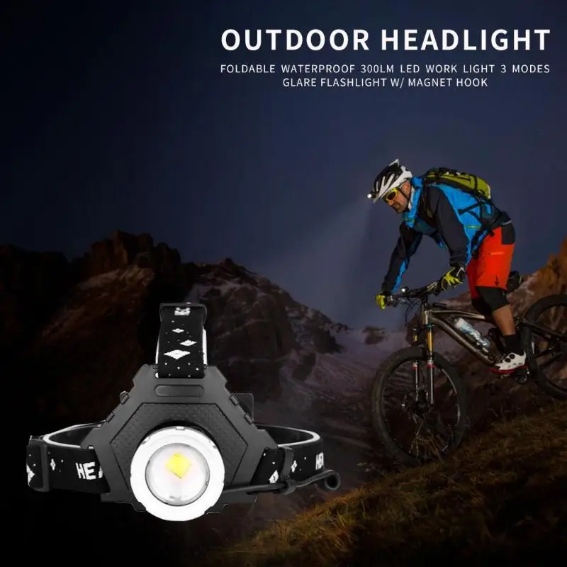 Портативный Zoom 1500lm XHP50LED фонарь для кемпинга, рыбалки