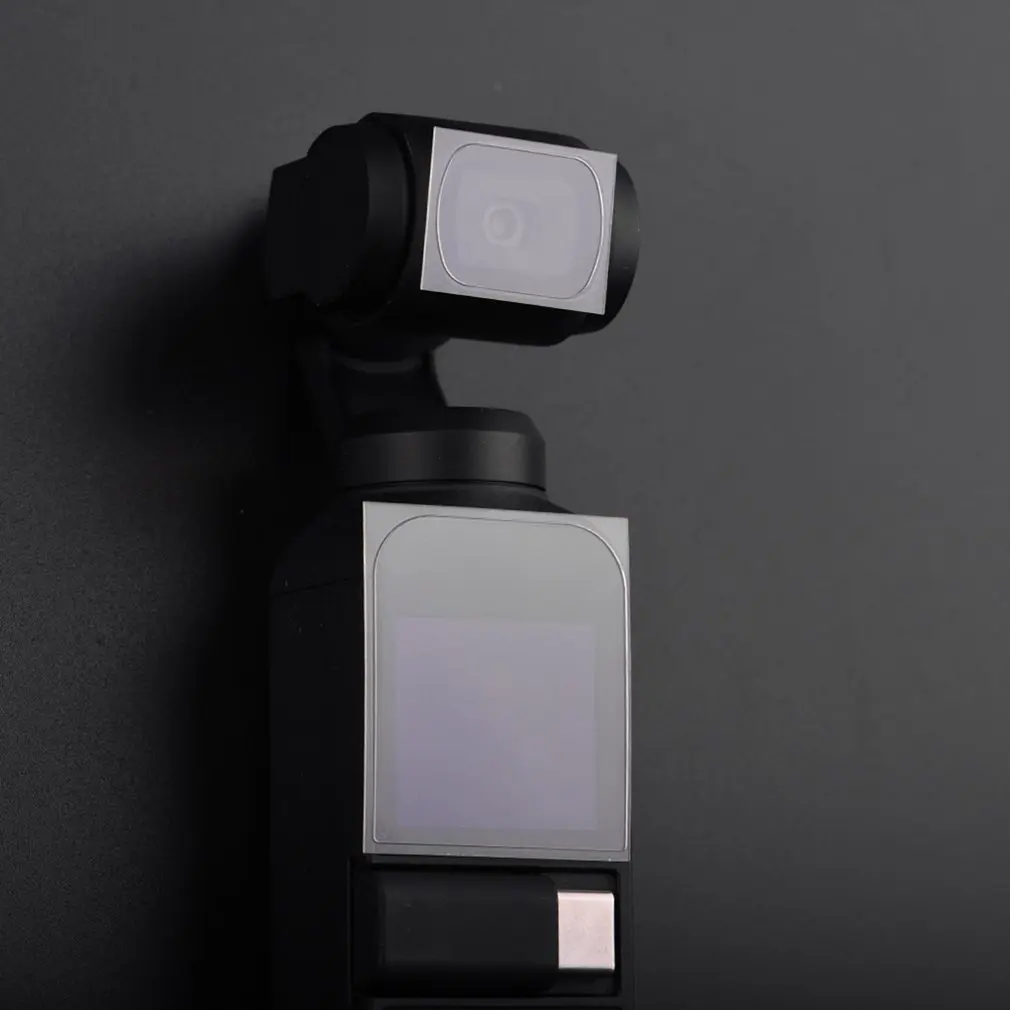 2 шт. Набор для DJI Osmo Карманный экран протектор Аксессуары объектив защитная пленка карданный чехол аксессуары фильтр