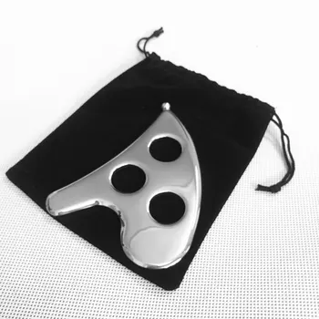 

304 Steel Gua Sha Scraping Massage Tool Relieve Muscle Pain Relieve Stress