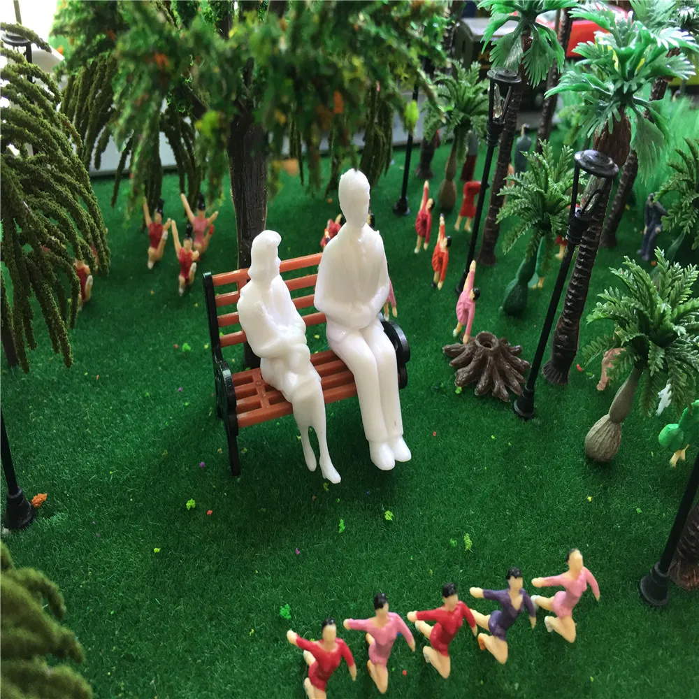 architecture model white diorama figure04