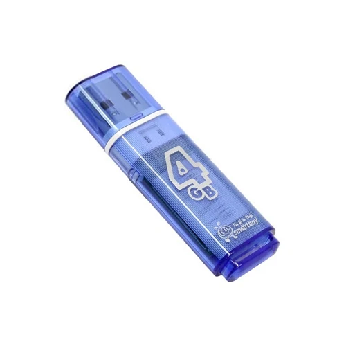 USB Flash Drive 4Gb - Smartbuy Glossy Blue SB4GBGS-B | Компьютеры и офис