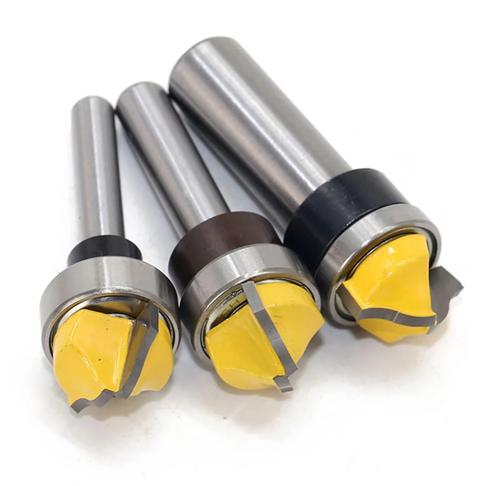 1/4&quotShank Wood Router Bits for Profile Groove Template Milling Cutters Woodworking Cutter Carving Machine Tools | Инструменты