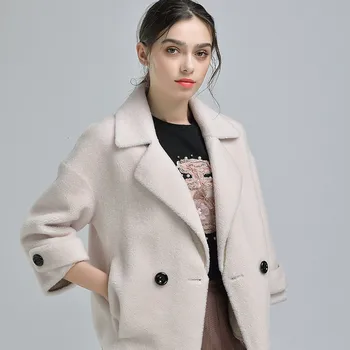 

Real Fur Coat Women Winter Coat Women Sheep Shearling Lamb Fur Real Leather Jacket Abrigos Mujer Invierno 2020 1H2215026 YY650