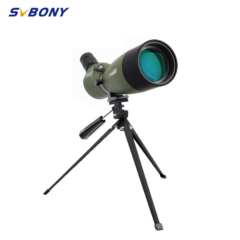 SVBONY SV14 Spotting Scope,w/ Tripod,Angled Range Spotter Scope,Bak4