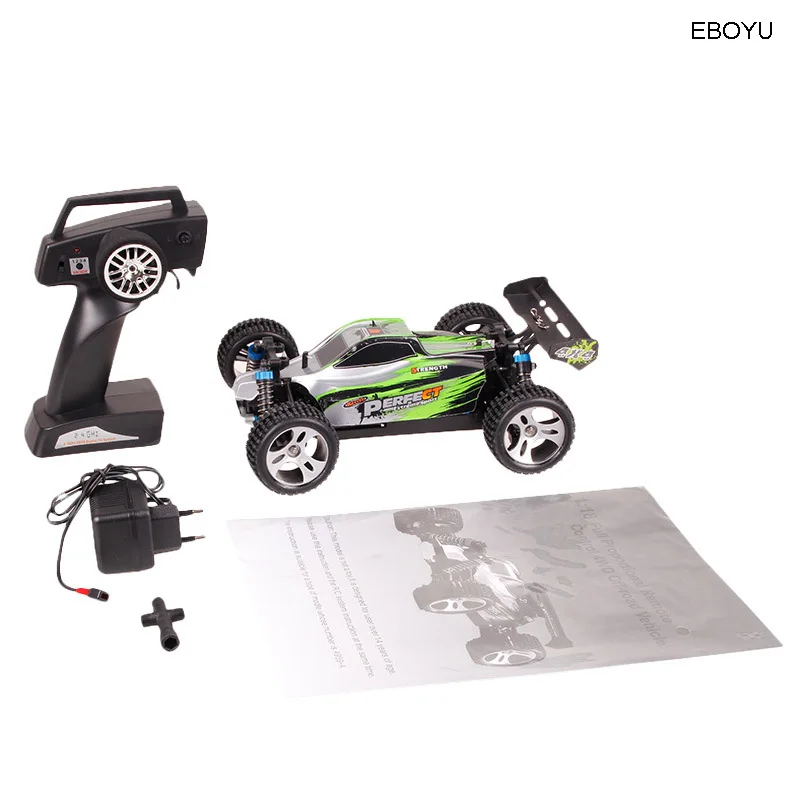 WLtoys A959A A959 A RC автомобиль 2 4 ГГц 1:18 весы 4WD 35 км/ч Высокая Скорость гоночный
