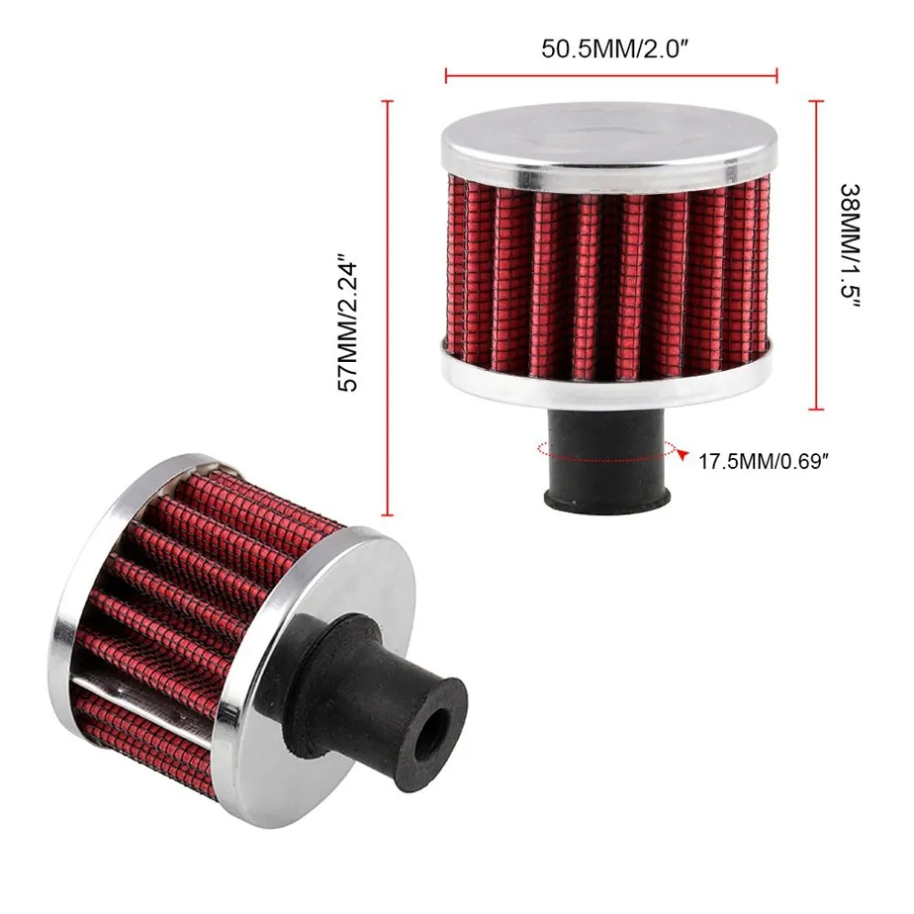 Car Modification Ventilator Oil Can With Air Filter Oil Pot Universal Exhaust Gas Oil Pot Car Modification Accessories