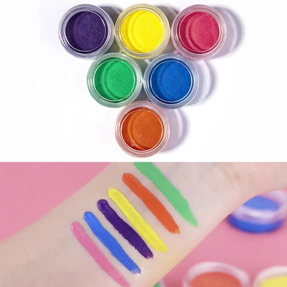 

1PCS Halloween eyeliner Water Active Retro Liner For Eyeliner Glow UV Makeup Color Face Body and Pastel 10g Paint X9H1