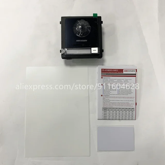 Original Hikvision Video Intercom Keypad Module DS-KD-KP and Accessory Package  DS-KD-ACW1 for  DS-KD8003-IME1 DS-KD8003-IME1