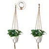 4/3/1pc Pot holder macrame plant hanger hanging planter basket jute braided rope craft ► Photo 3/6