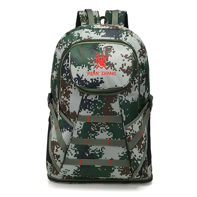 

Multi-functional Camouflage Outdoor Mountaineering Bag Large Capacity Travel Hiking Backpack Schoolbag