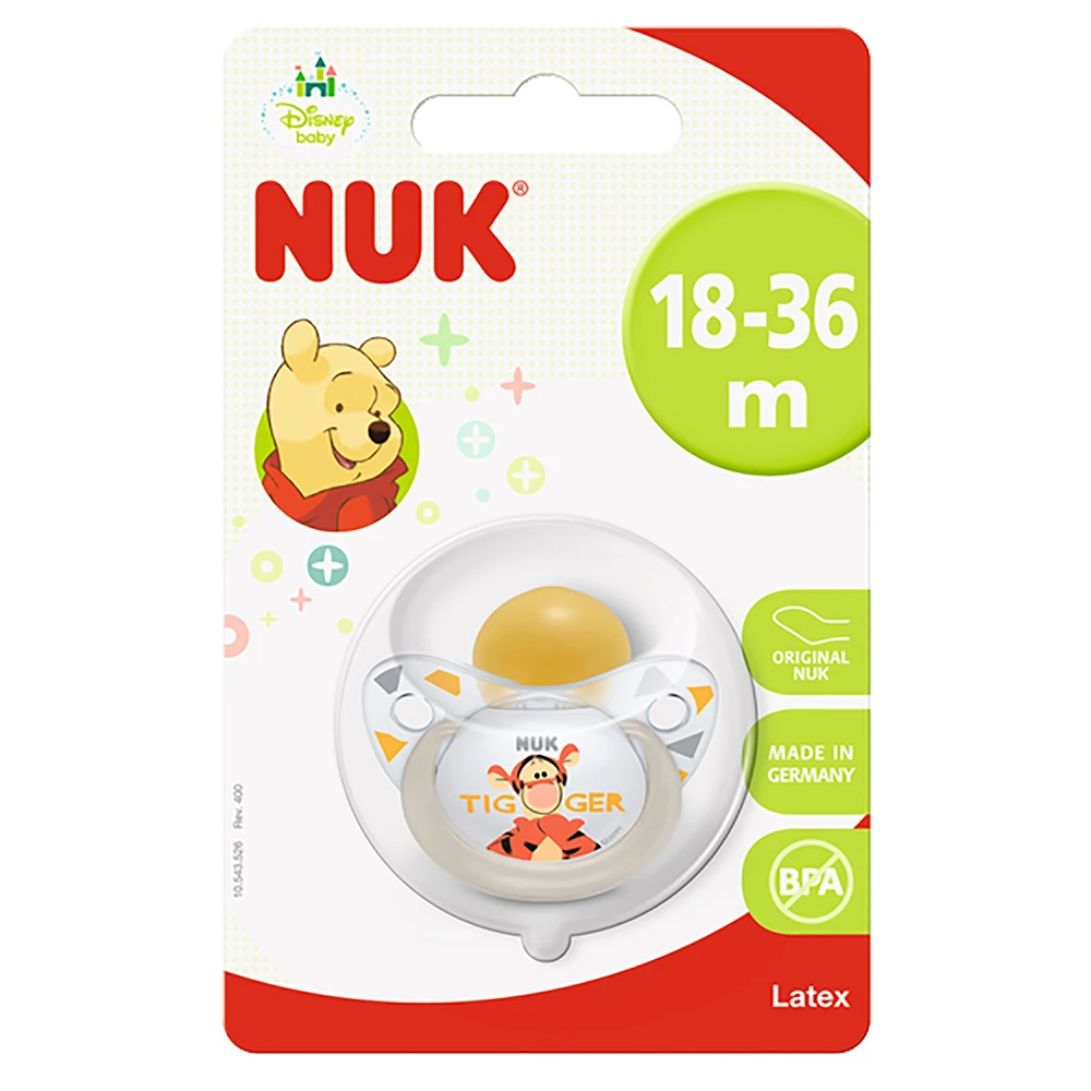 Пустышка NUK орт. "ДИСНЕЙ" латекс, разм. 3