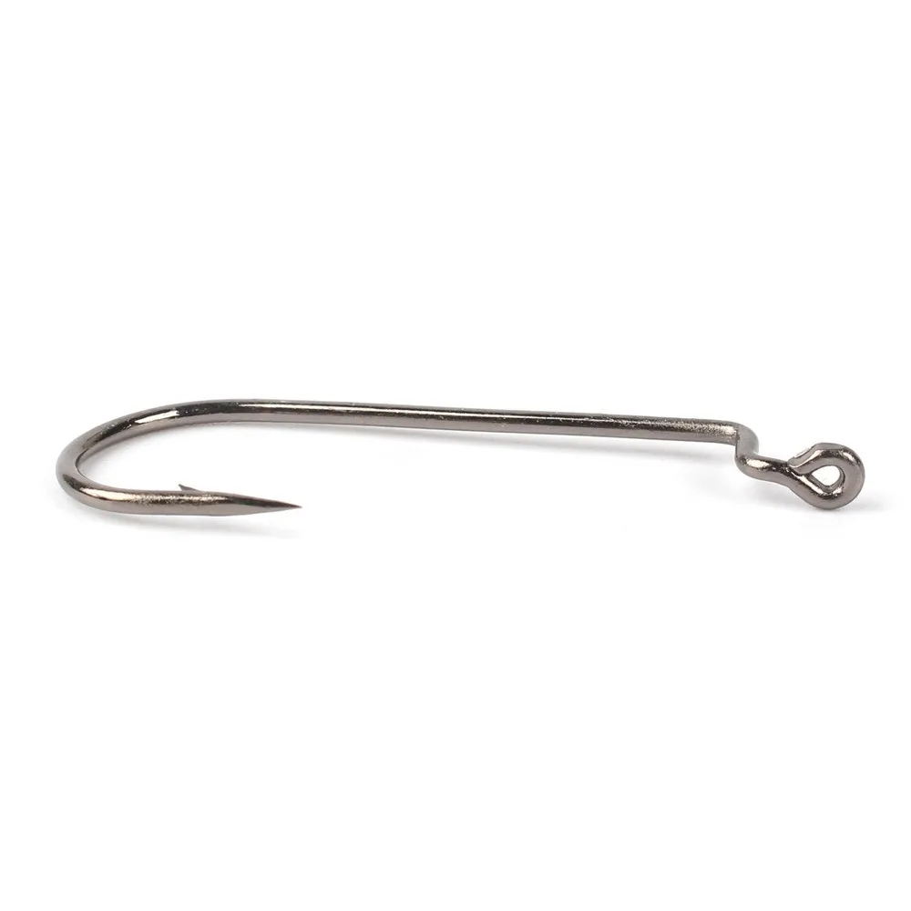 20piece/set 4.5cm Narrow Belly Crank Hook Bulk Hook with Loop Long Handle Barb Hook Fishing Tools and Equipment Fishing Tackle