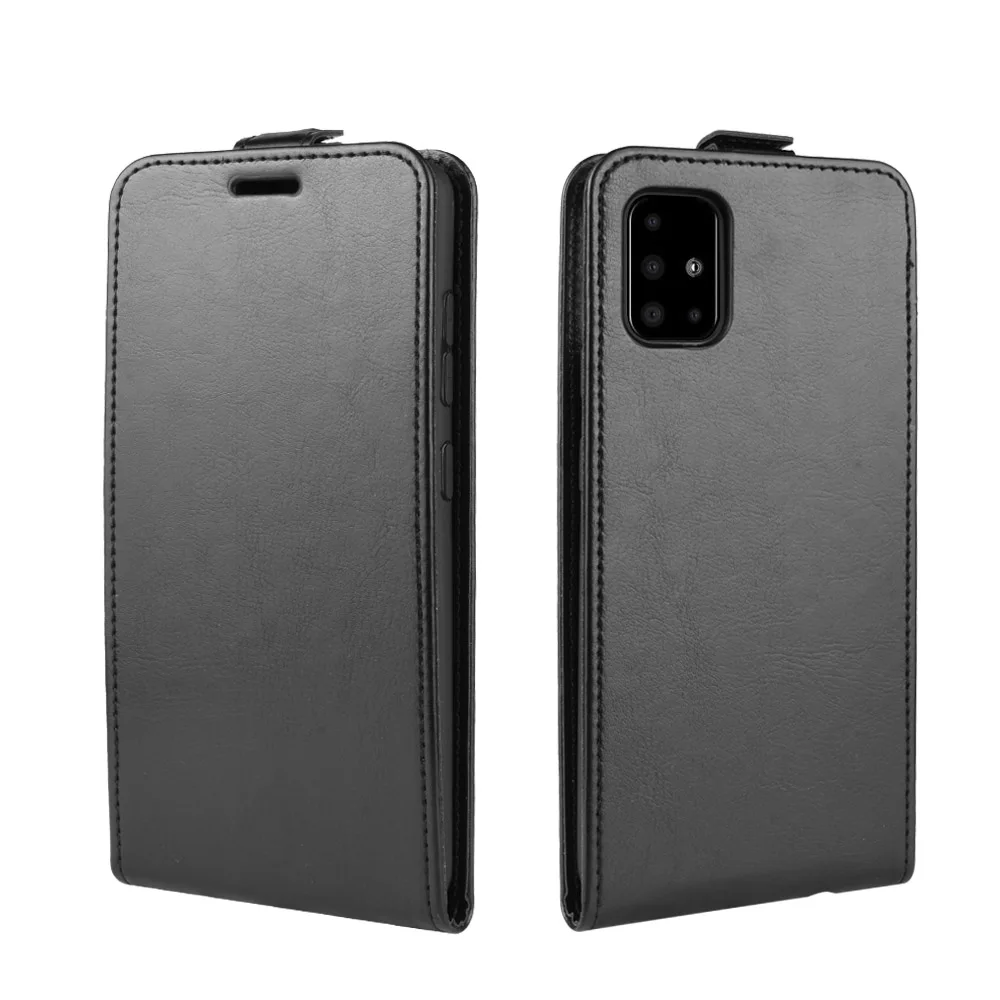 Чехол книжка из искусственной кожи для Samsung Galaxy A51 популярный цветной чехол