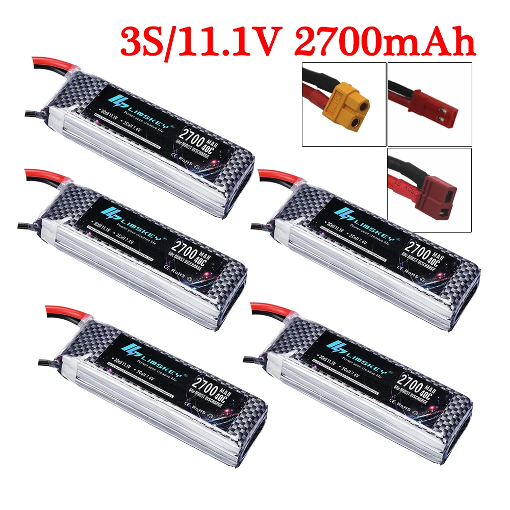 

Аккумулятор LiPO 2700 мА · ч, 3S, 11,1 В, 5 шт./лот
