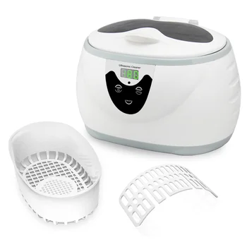 

New 600ml Ultrasonic Cleaner Manicure Tools Sonic Cleaning Jewelry Eyeglasses Denture Home Ultrasound Bath Washing Machine