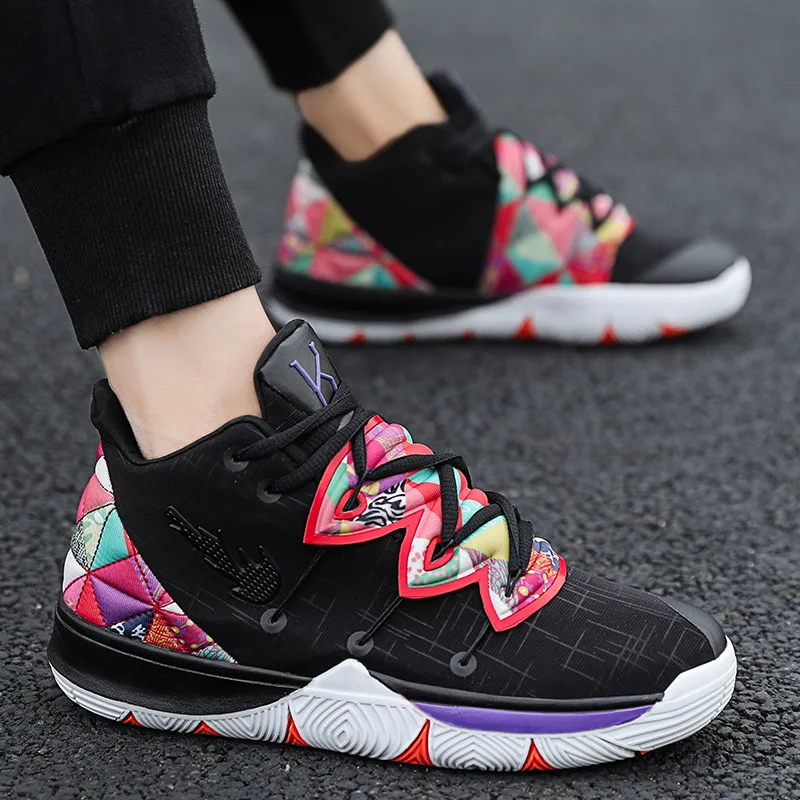 

Mens Basketball Shoes Air Basketball Sneakers Women Couple Mixed Color Breathable Sports Shoes Fitness Trainers