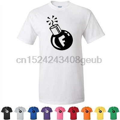 F Bomb графические Забавные футболки с графикой веселый кляп подарок Fck мужские |