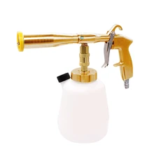 Пена для ухода за автомобилем, щетка для салона автомобиля, практичная, высокое давление, быстрый распылитель, не инструмент, алюминиевый сплав, автомобильная мойка ABS