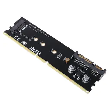 

SATA III to M.2 (NGFF) B-Key 2230/2242/2260/2280 SATA-based SSD Adapter Card PXPA