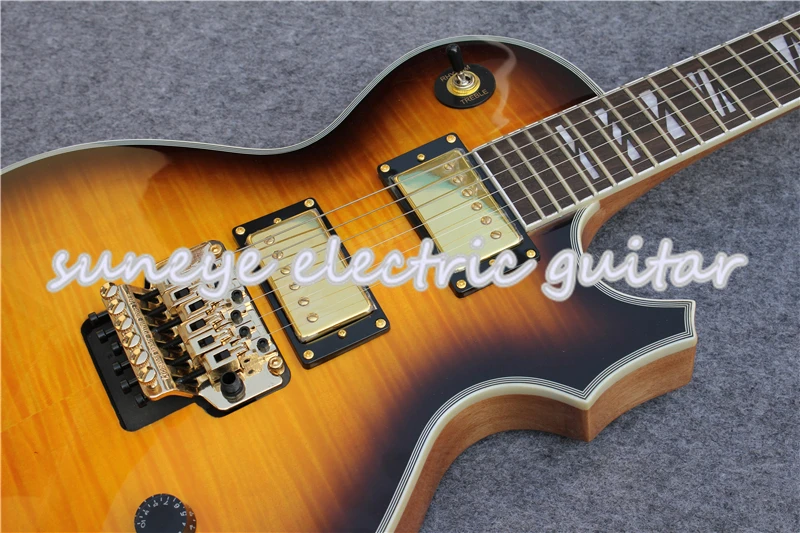 Suneye винтажная электрическая гитара Sunburst палисандр гриф гитара ra электрическая тремоло Электрогитара набор на заказ