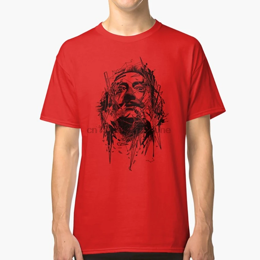 Dali футболка salvador dali surreal graphicdesign живописец икона графика формы линий| |