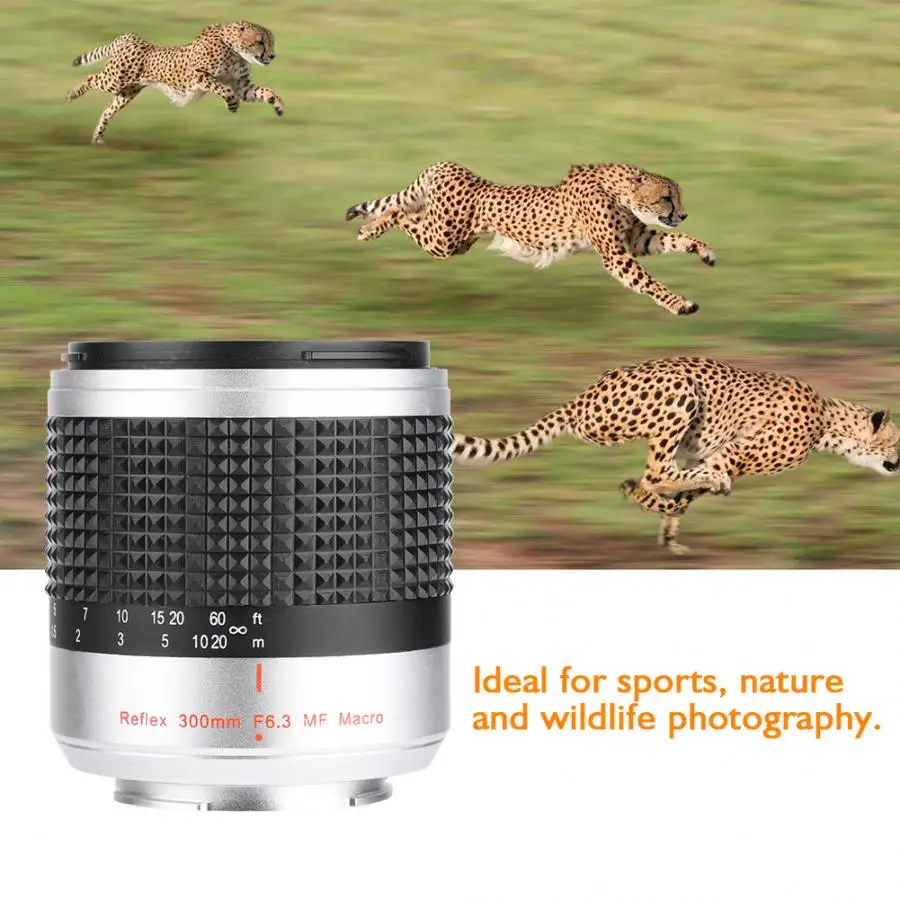 300 мм f6.3 APS-C телеобъектив зеркальный объектив для Sony-E M4/3 камеры Крепление камеры Лен аксессуары зеркальные линзы в продаже