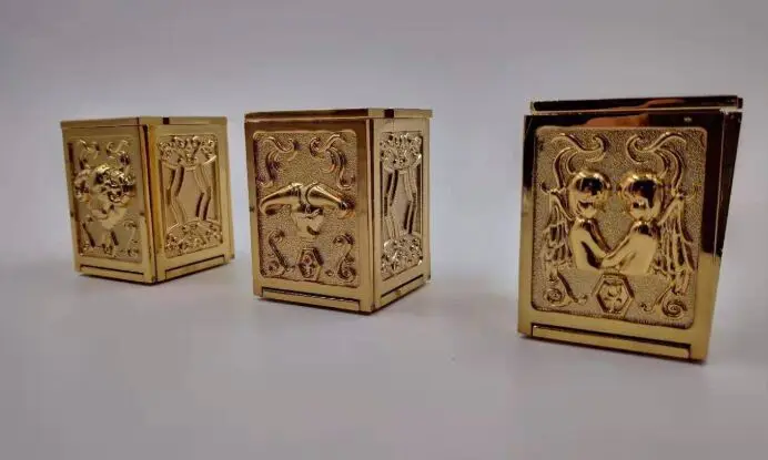3 шт./компл. Овен, Телец Близнецы Металл Pandora ткань toy Box Коллекция Модель