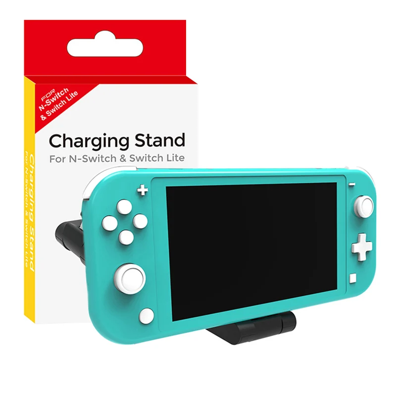 New Type-C Charging Stand For Nintend Switch& Switch Lite Console Foldable Charging Charger Station For Nintend Switch Lite