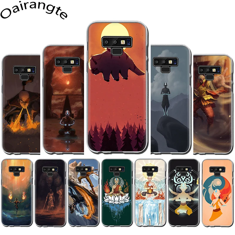 Твердый чехол для телефона Аватара Последний аirbender Samsung Galaxy A3 5 2017 A6 7 8 9 2018 A10 30 40 50 70