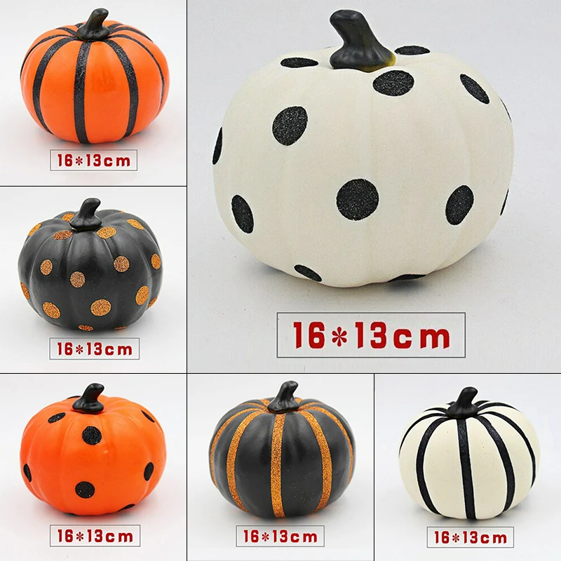 Halloween Foam Artificial Pumpkin Decoration Props for Home Office Party Decor festive party event supplies