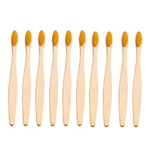 Зубная щетка уход за полостью рта отбеливающие зубные инструменты экологически чистые радужные бамбуковые мягкие волокна зубная щетка мульти-Dec