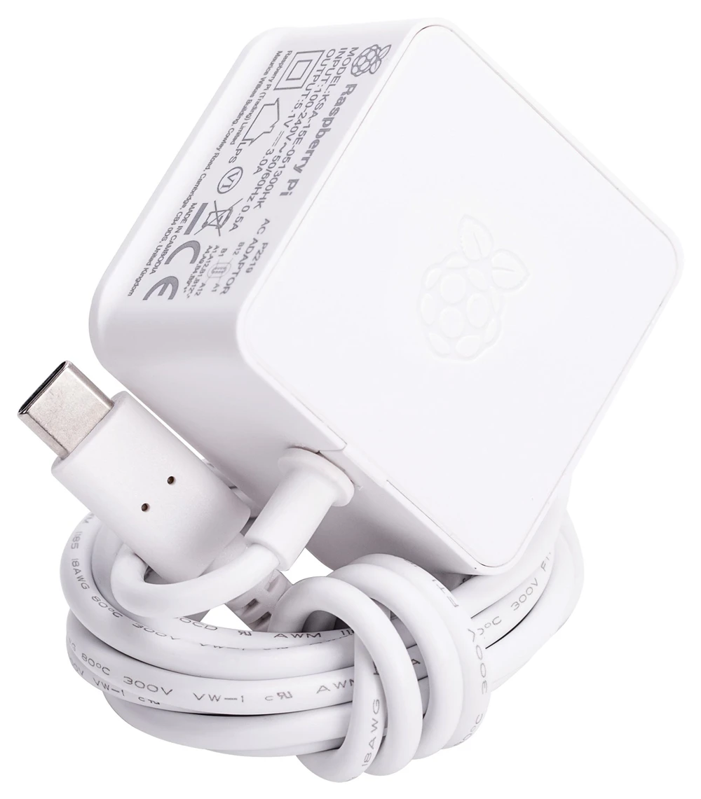 Аксессуары для Raspberry Pi Официальный PSU модели B 4 цвет белый 5 1 В 3 А вилка